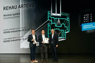 REHAU Window Solutions z nagrodą Iconic Award 2024 za system profili ARTEVO